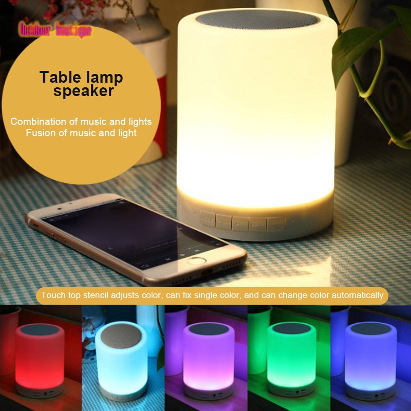 Caixa De Som Soundshine Abajur Luminária Soundshine Bluetooth Rgb ...