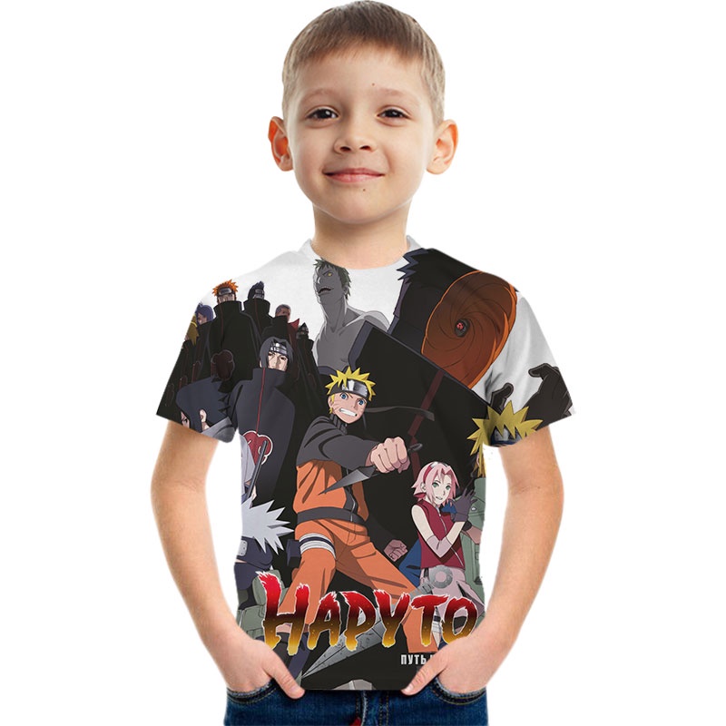 In Stocks 】 halloween Camiseta De Esqueleto Para Meninos Meninas Blusas  Impressas Em 3D Gola Redonda Versão Anime Camisa Diária Infantil