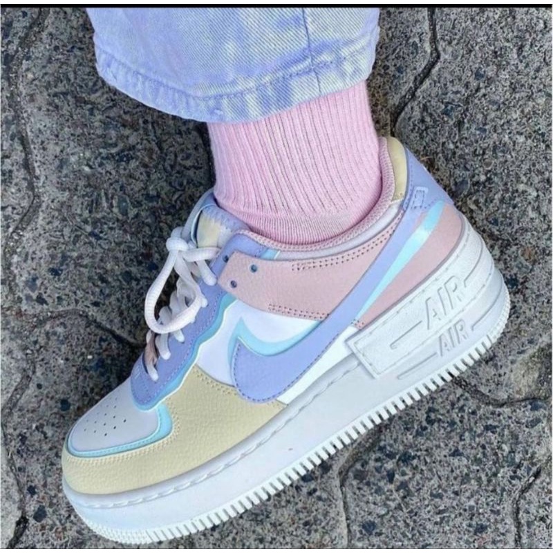 Nike air force shop 1 feminino colorido