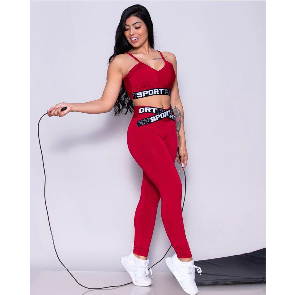 Calça Legging Fitness Moda Feminina Esporte Leg Suplex Linda