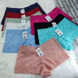 Kit 3 Calesson Plus Size Renda Premium Shortinho Rendado (kit 3 calesson )