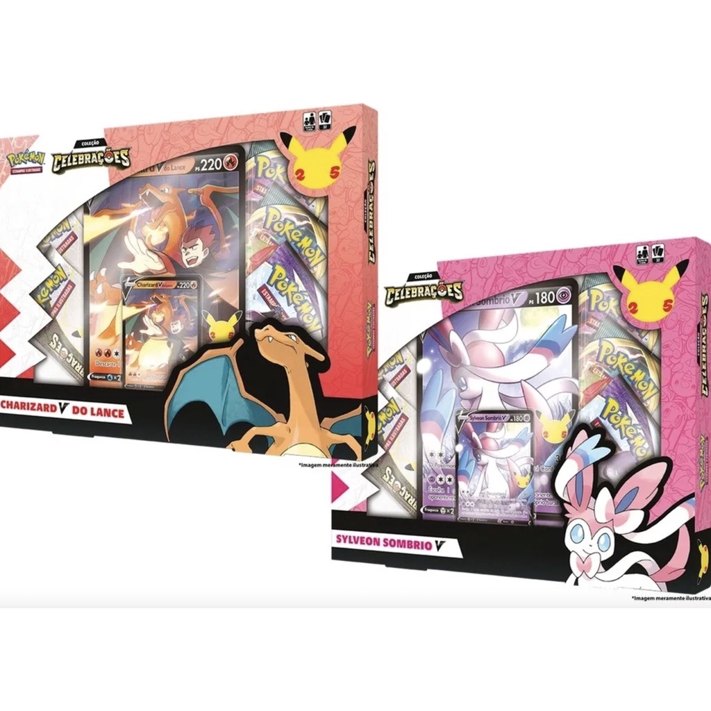 Pokémon Box Sylveon Sombrio V - Copag - Deck de Cartas - Magazine Luiza