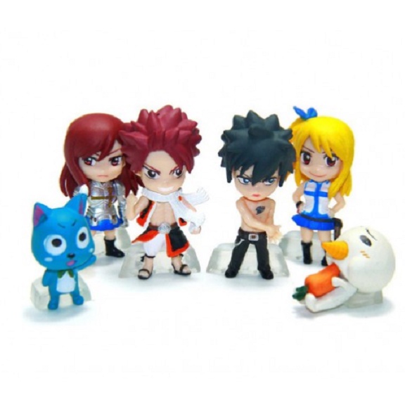 Fairy tail union-bonecos porta-personagens., bonecos em acrílico  pontilháveis para a parte de cima do anime. - AliExpress