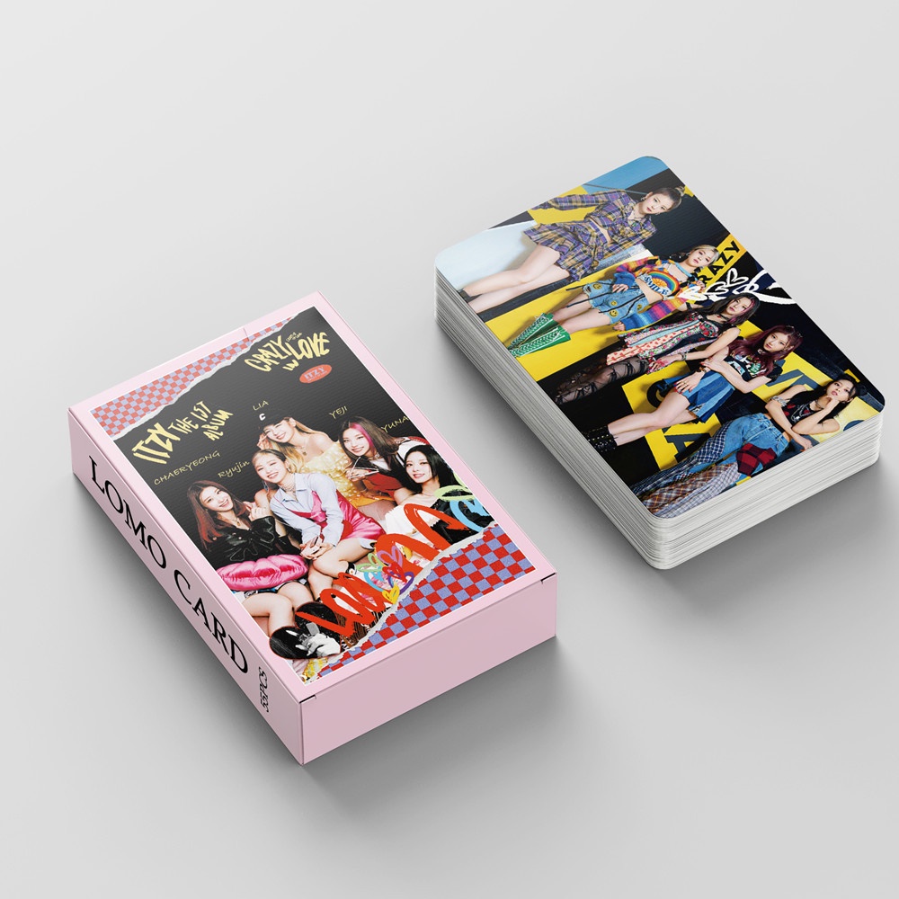 5Pcs/Set Kpop Hot Idol ITZY New Album CHECKMATE High Quality Lomo