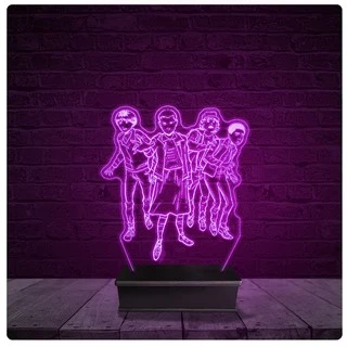 Luminária e Abajur Acrílico Led Stranger Things Netflix 10
