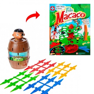 Jogo Brinquedo Para Família Pula Pirata - Estrela - Miko Toys