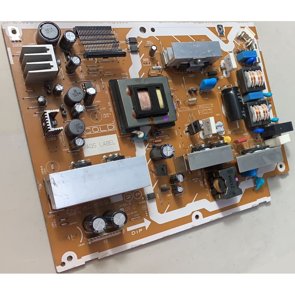PLACA FONTE TV PANASONIC L32C106 - TNP4G459 (2) (P). (C/ DEFEITO ...