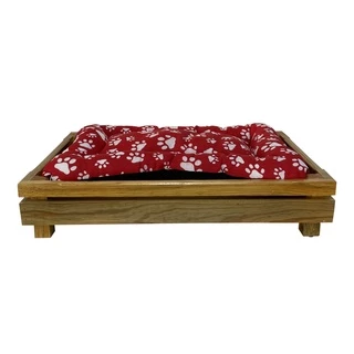 Cama Para Cachorro Pet em Madeira Lavável