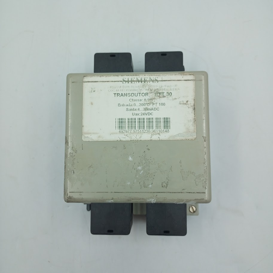 Transdutor Analógico Siemens ETT 30 0-200ºc 20MA 24VDC | Shopee Brasil