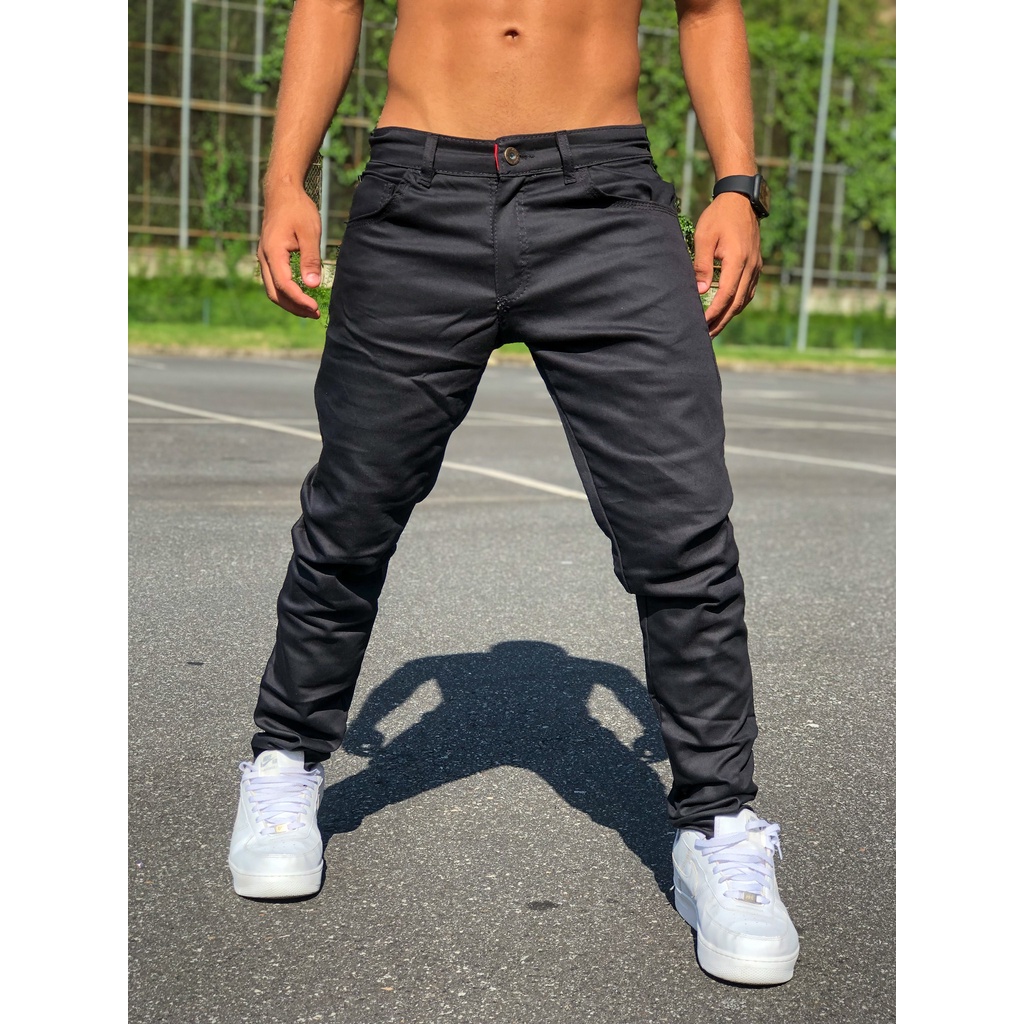 Civil Society Dark Grey Slim Fit Cargo Pants –