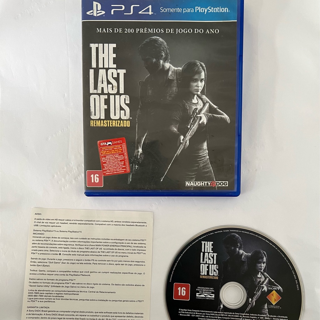 The Last of Us ps4 Jogo Usado Mídia Física - Escorrega o Preço