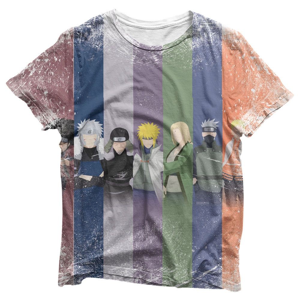 Camiseta Naruto Akatsuki Nuvem  Camiseta Masculina Casa Magica