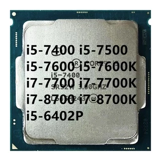 Mesa i5-7400 i5-7500 i5-7600 7600K i7-7700 7700K i7-8700 8700K 6402P Processador CPU Quad Core LGA 1151