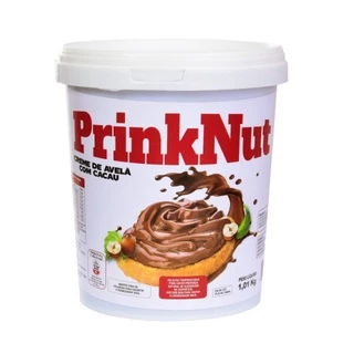 PURO CREME DE AVELÃ COM CACAU PRINKNUT POTE DE 1 Kg ( similar a Nutella )