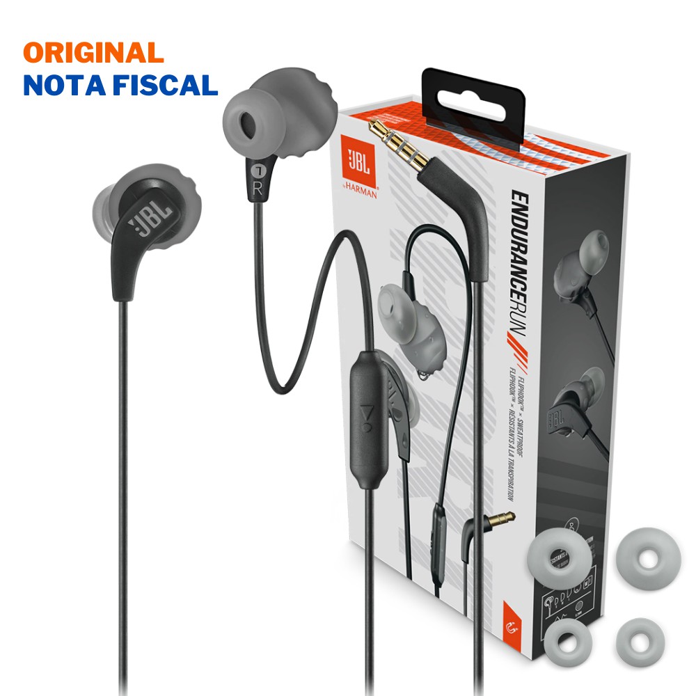 Auriculares Sem Fio JBL Endurance RunBT Sport - Preto