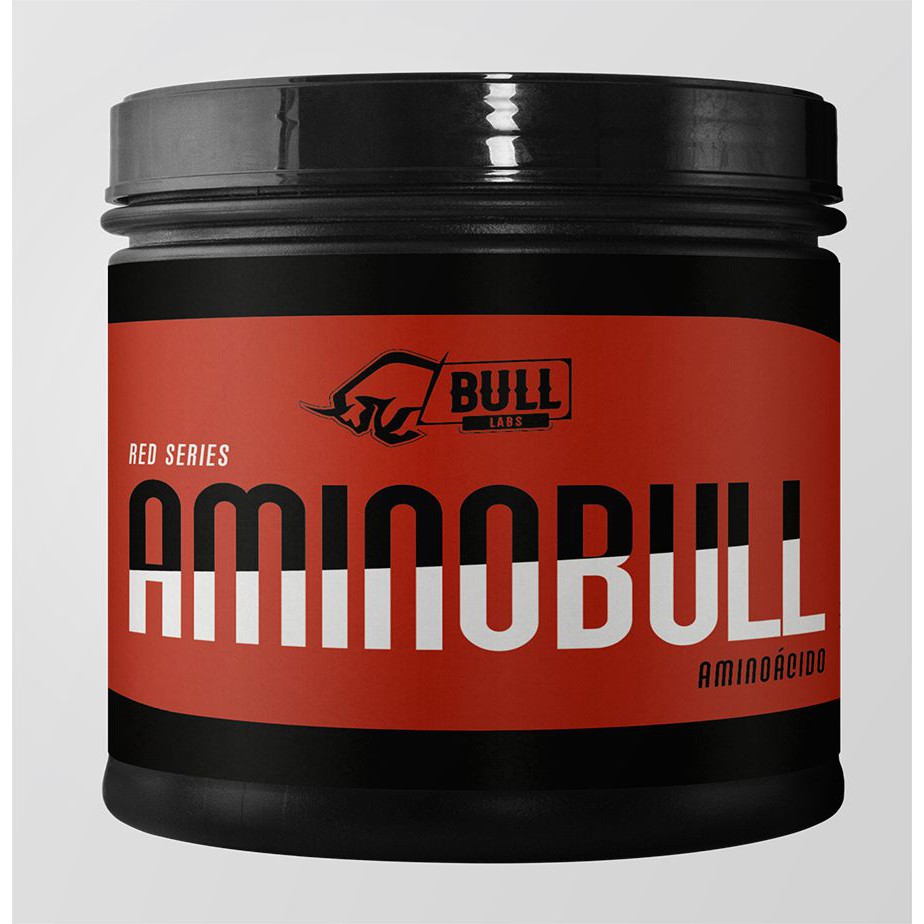 BCAA COM GLUTAMINA EM PÓ AMINOBULL RED SERIES 250G - BULL LABS | Shopee ...