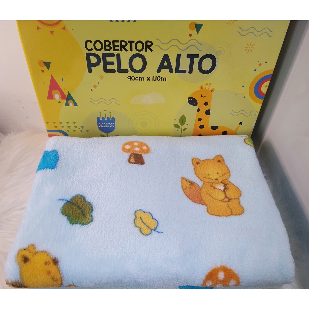 Cobertor De Bebê Pelo Alto Jolitex - Antialergico Estampa Menina E ...