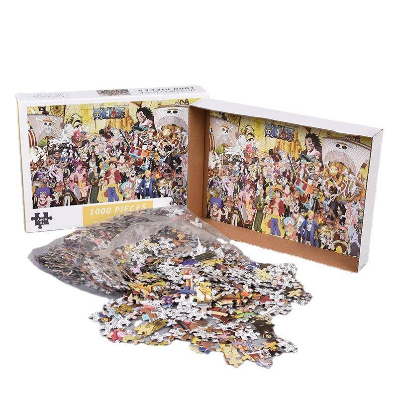 One Piece Puzzle Quebra-Cabeças 1000 Pcs Jigsaw Puzzles