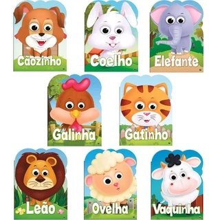 Kit com 8 Livros Infantil para Ler - Coleção Olha quem sou