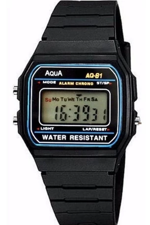 Relogios Digital Original Aprova Dagua Aqua F81