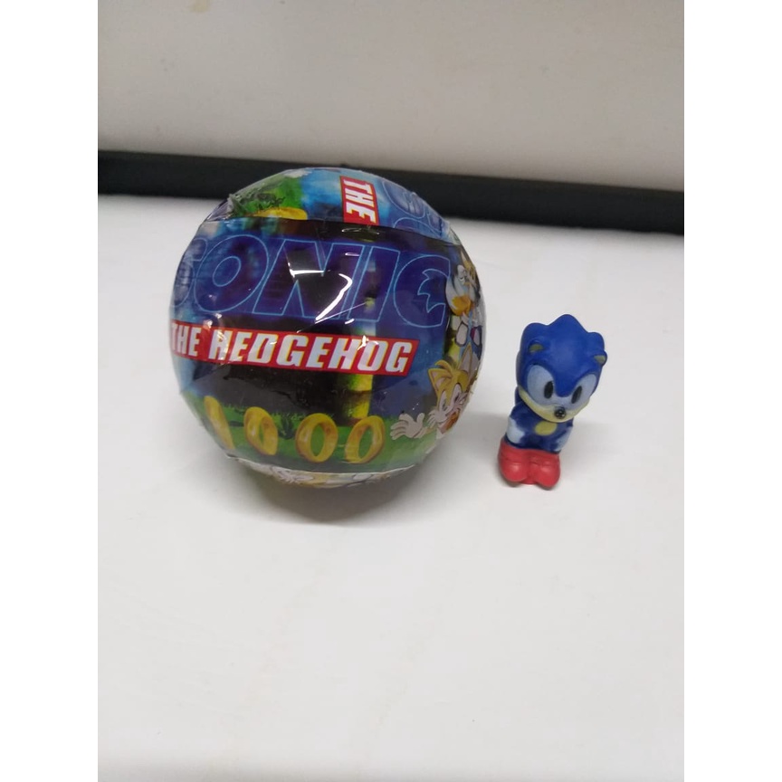 Boneco Sonic Caixa Grande Brinquedo Jogo 20cm
