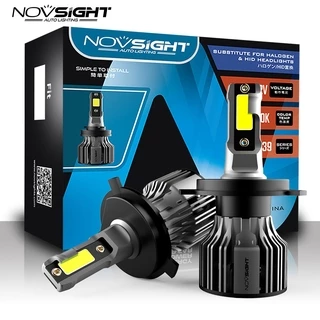 NOVSIGHT Mini H4 Farol led H7 H11 H8 HB4 HB3 9005 9006 Lâmpadas De Diodo Para Carro H1 H3 880 881 turbo Lâmpada 12V
