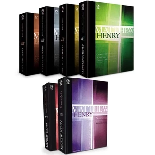 Comentário Bíblico Matthew Henry Obra Completa com 6 Volumes em Oferta na Shopee