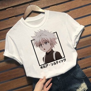 Camiseta Basica Camisa Hunter x Hunter Killua Fofo Anime Japanese