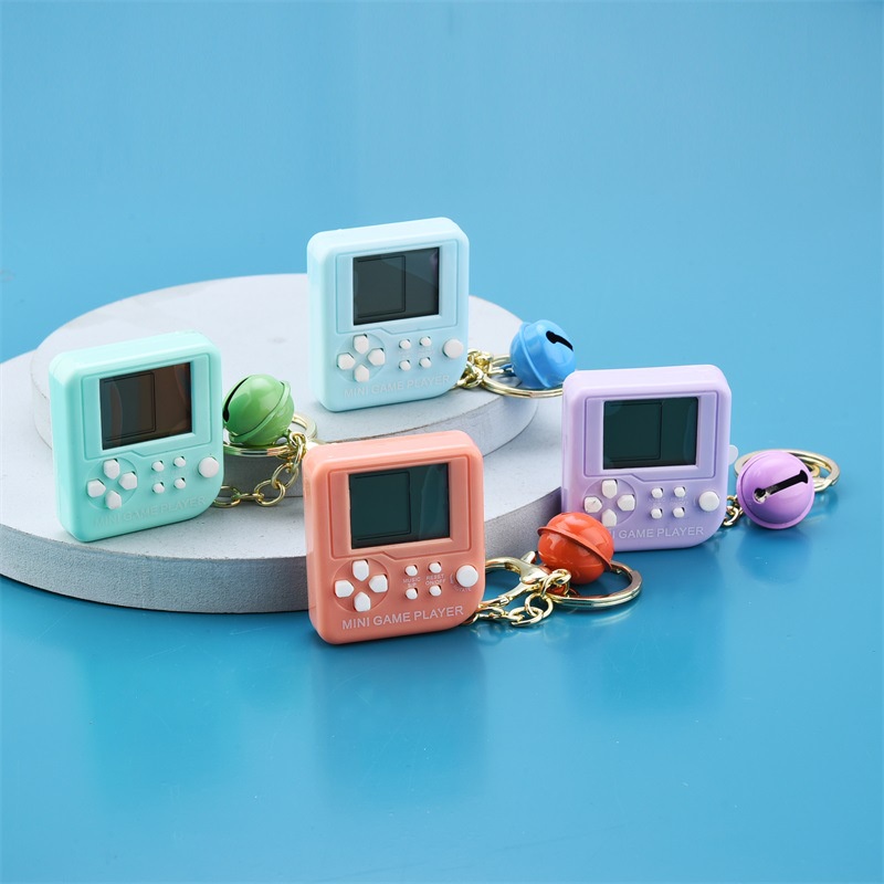 Conjunto Com 2 Stwhack-a-mole Eletrônico Minijogo Portátil Para Crianças  Com Design De Desenhos Animados Em Várias Cores - Pingente De Chaveiro