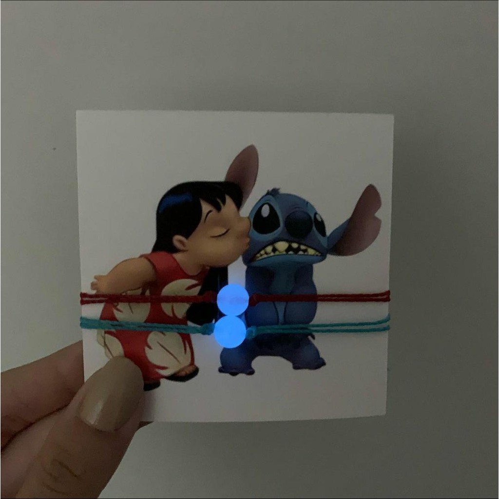Conjunto Lilo e Stitch brilha no escuro Shopee Brasil