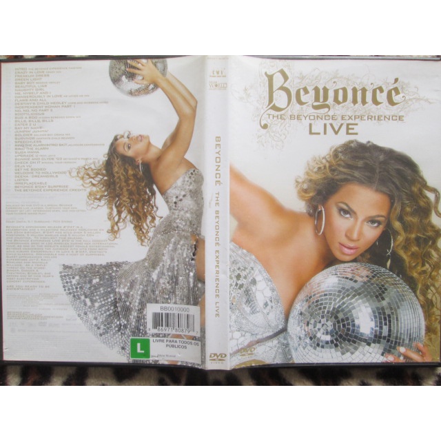 DVD -BEYONCÉ - Live / The Beyoncé Experience + Encarte | Shopee Brasil