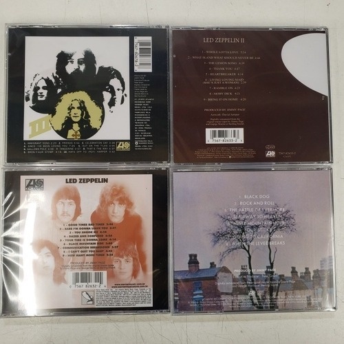 Kit 4 Cds Led Zeppelin - Original Lacrado | Shopee Brasil