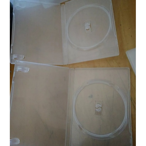 Capas Transparentes/ Brancas para CD DVD Organização 5 unidades ...