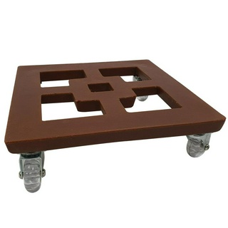 Suporte Quadrado com Roda 35cm - Alpe & Aritana