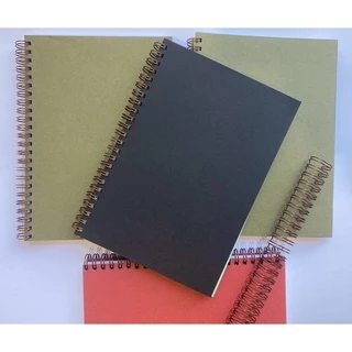 Caderno A5 (Capa Card - Wire-o) - 100fls MIOLO BRANCO