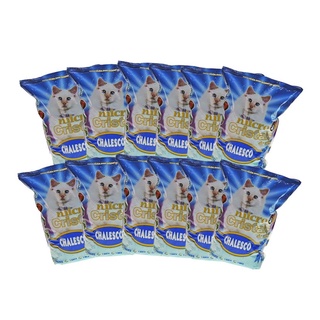 Combo 12 Areia Silica Higienica Micro Cristais Em Gel Chalesco 1,8kg