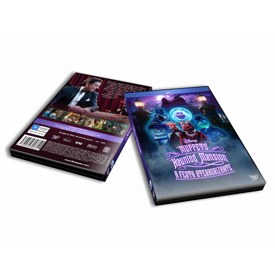 DVD MUPPETS HAUNTED MANSIONA FESTA ATERRORIZANTE Shopee Brasil