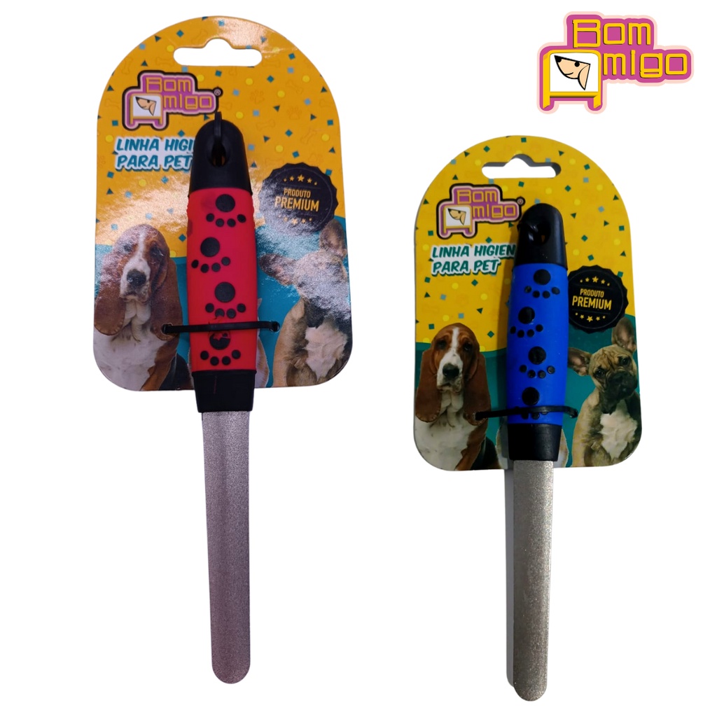 Lixa De Unhas de Cachorro, Gato e Pets - Bom Amigo