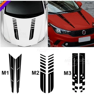 Adesivo capo carro universal fiat, ford, chevrolet, volks etc.