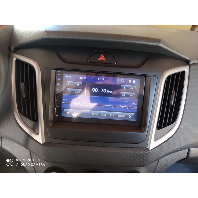 Central Multimídia Hyundai Creta-carro- Som Automotivo- Usb-bluetooth
