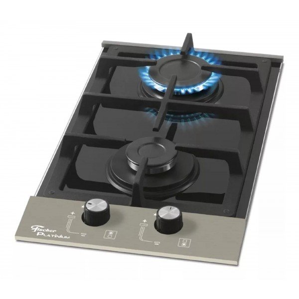 Fogão Cooktop Fischer 5Q Top Elétrico/Gás Mesa Vitrocerâmica - Fischer