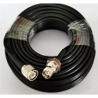 Tnc Cabo Coaxial Macho Para Fêmea Tnc Rg58 50-3 Rf Coaxial Cabo 50ohm 1m 2m 3m 5m 10m 15m 20m