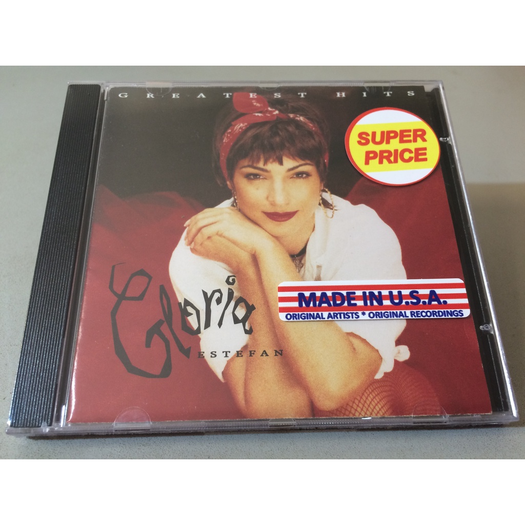 Gloria Estefan - Greatest Hits Cd Novo Lacrado de Fabrica (Importado MADE  IN U.S.A.) C/ LETRAS