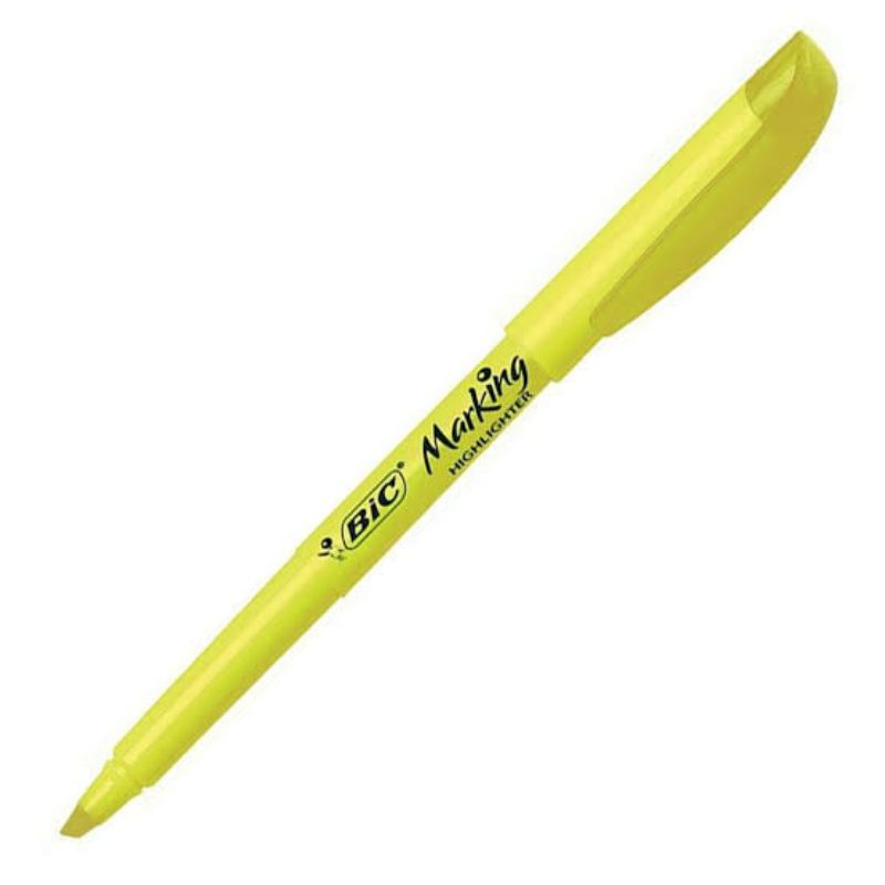 Marca texto Cor Patel E Neon Bic Marking Não Transfere | Shopee Brasil