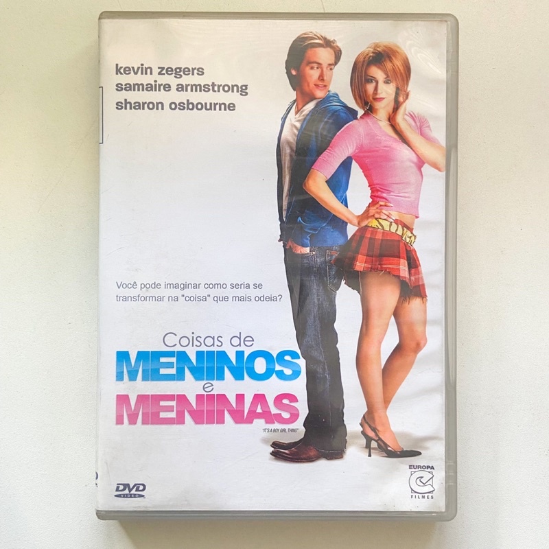 dvd coisas de meninos e meninas - filme teen anos 2000