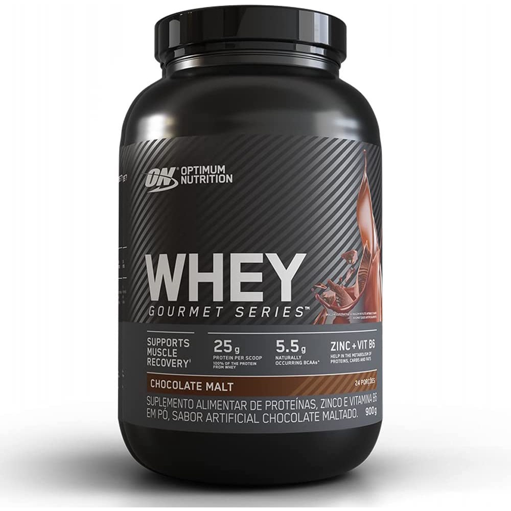 Whey Protein Gourmet 900g Chocolate Malt Optimum Nutrition