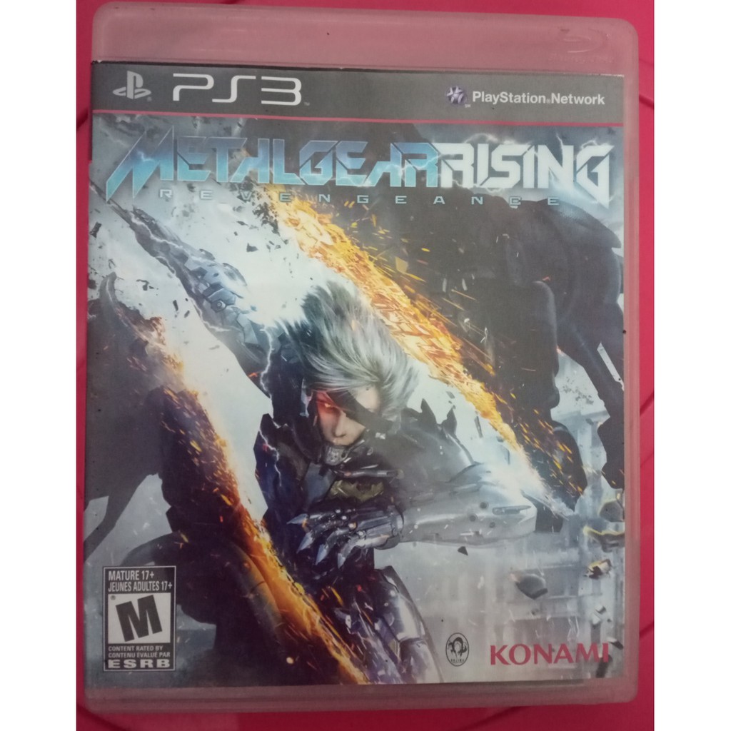 Jogo metal gear rising revengeance playstation 3, pontofrio