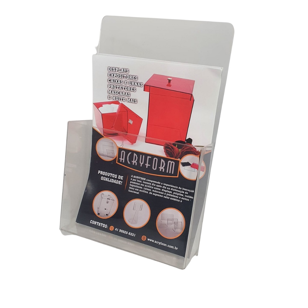 Display porta folder em Acrílico | Shopee Brasil