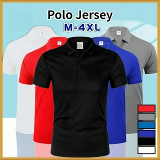 [Camiseta Pólo masculino Camiseta com colarinho de cor sólida Camiseta masculina com colarinho de algodão com contas Versão coreana Slim-fit Casual Camiseta de manga curta mais tamanho M @-