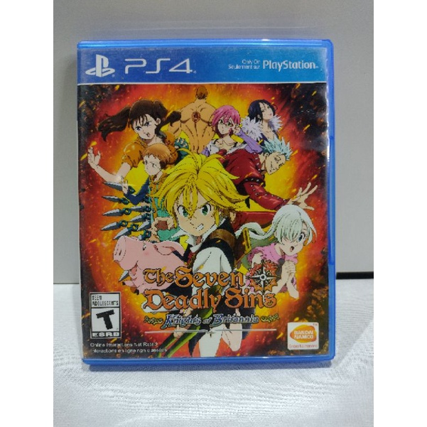 Game The Seven Deadly Sins: Knights Of Britannia - PS4 no Shoptime